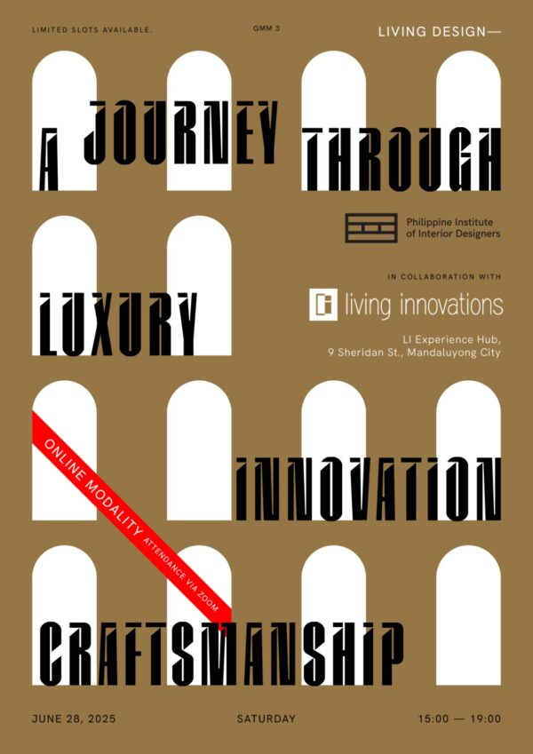 GMM: Living Design: A Journey Through Luxury, Innovation & Craftsmanship.